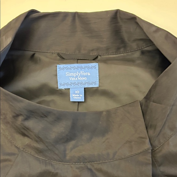 Vera Wang Black all weather jacket - Picture 2 of 5